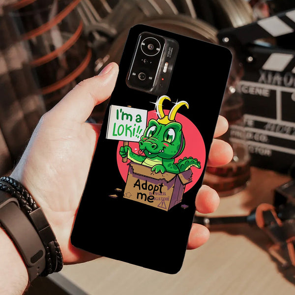 Husa compatibila cu Xiaomi Mi 11 Lite model Im a Loki Adopt me, Silicon, TPU, Viceversa