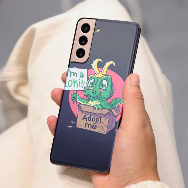 Husa Samsung Galaxy S21 FE model Im a Loki Adopt me, Silicon, TPU, Viceversa