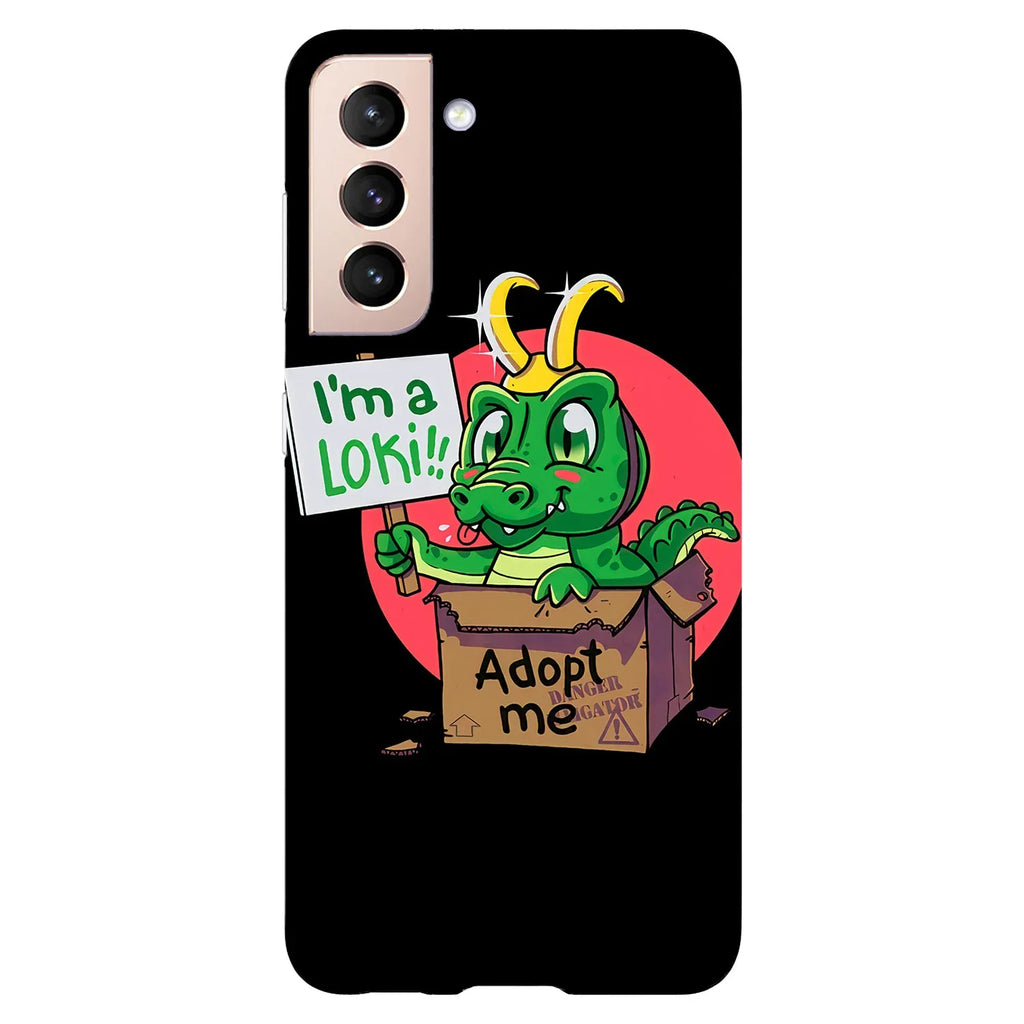 Husa Samsung Galaxy S21 model Im a Loki Adopt me, Silicon, TPU, Viceversa - Viceversa