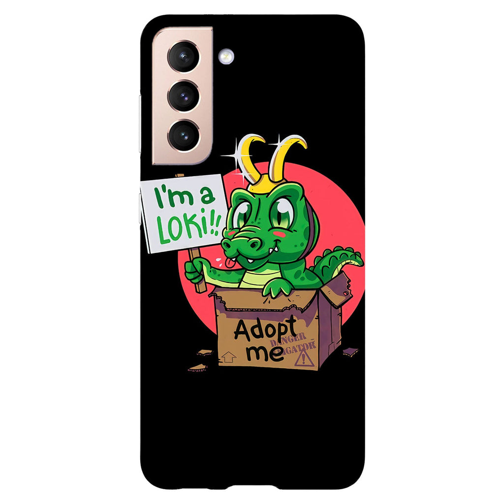 Husa Samsung Galaxy S21 FE model Im a Loki Adopt me, Silicon, TPU, Viceversa