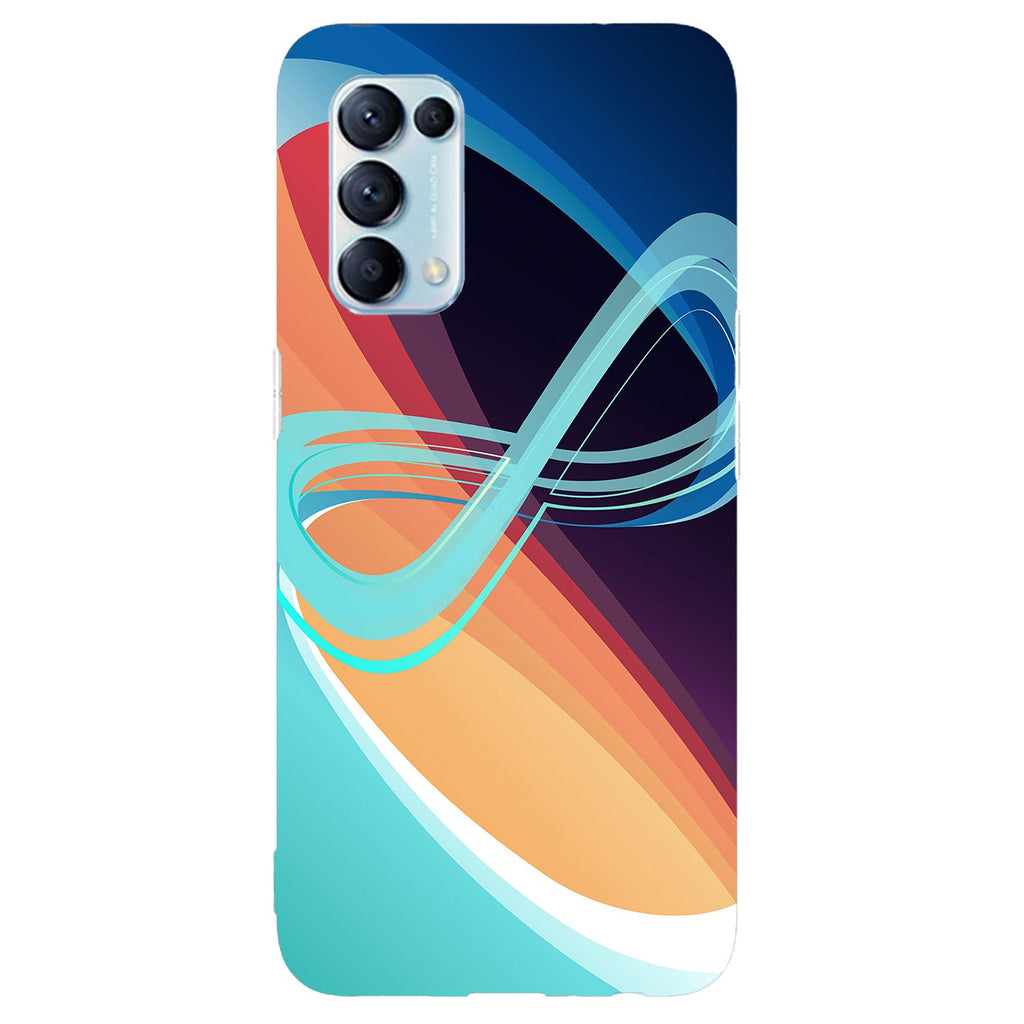 Husa compatibila cu Oppo Reno 5 4G model Infinity, Silicon, TPU, Viceversa