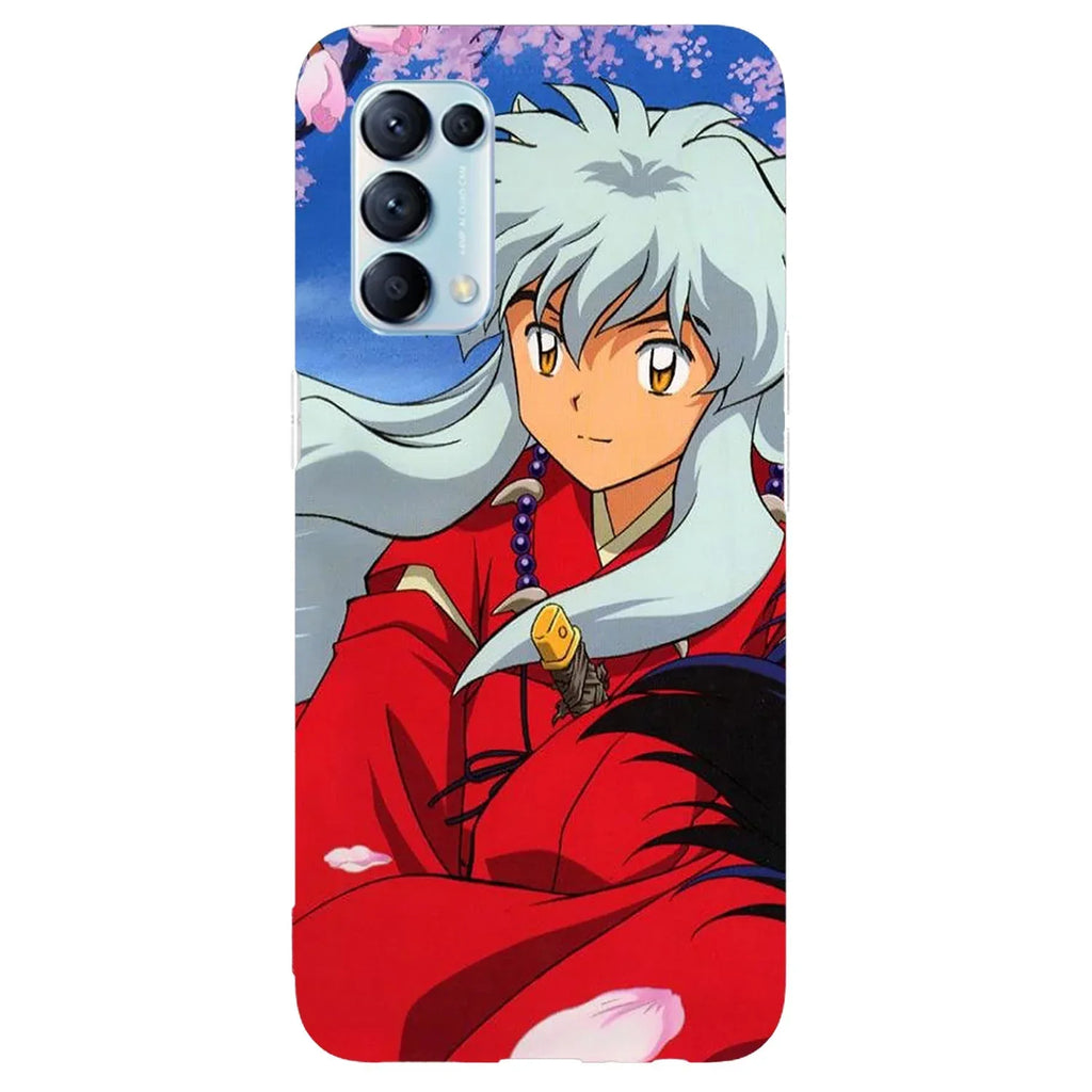 Husa compatibila cu Oppo Reno 4 5G model Inuyasha, Silicon, TPU, Viceversa - Viceversa