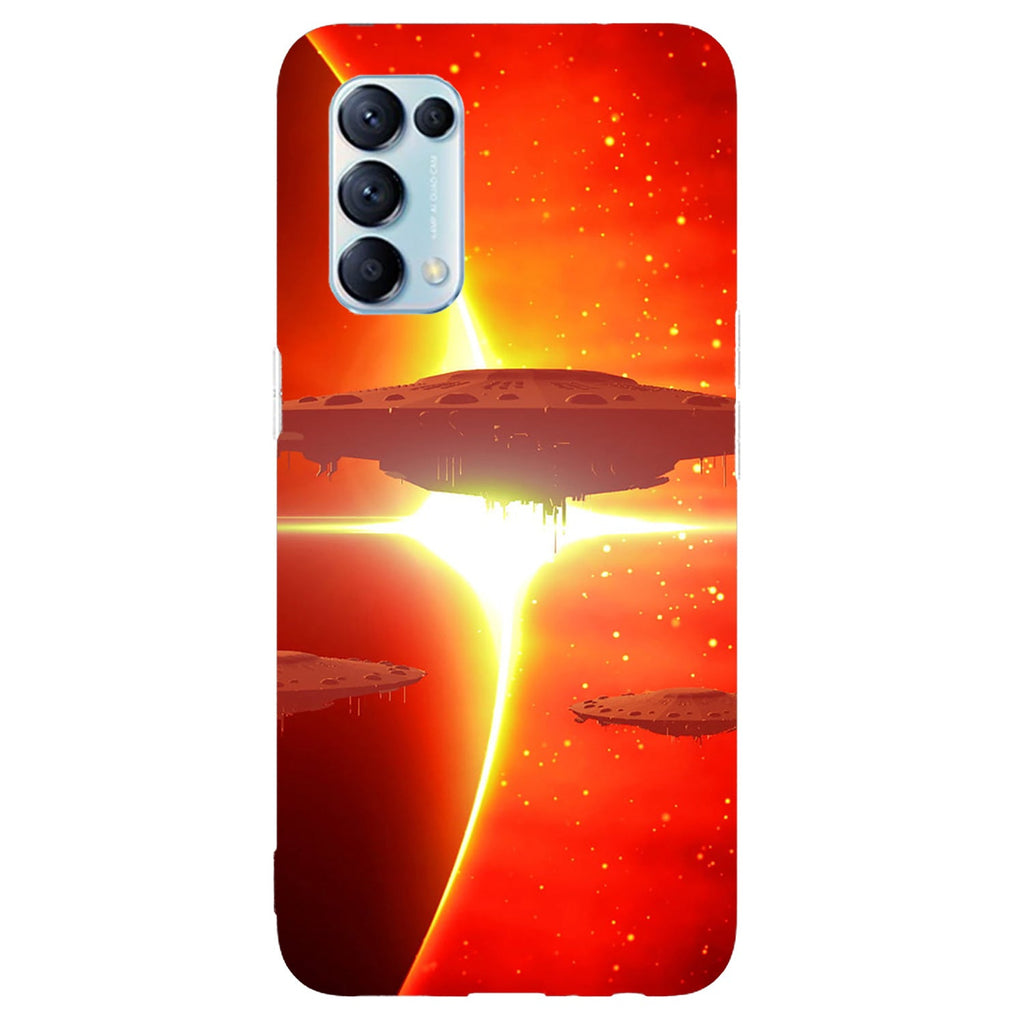 Husa compatibila cu Oppo Reno 5 4G model Invasion, Silicon, TPU, Viceversa