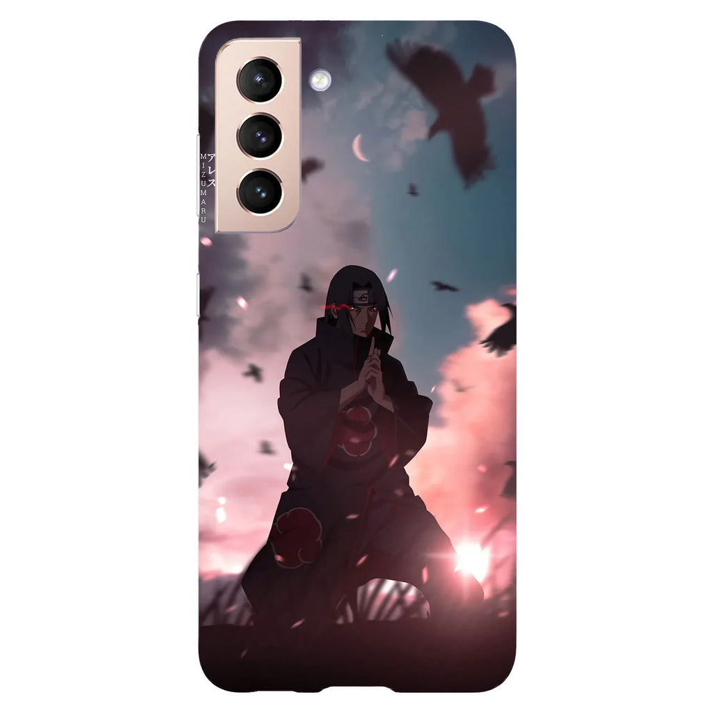 Husa compatibila cu Samsung Galaxy S22 model Itachi Uchiha, Silicon, TPU, Viceversa - Viceversa