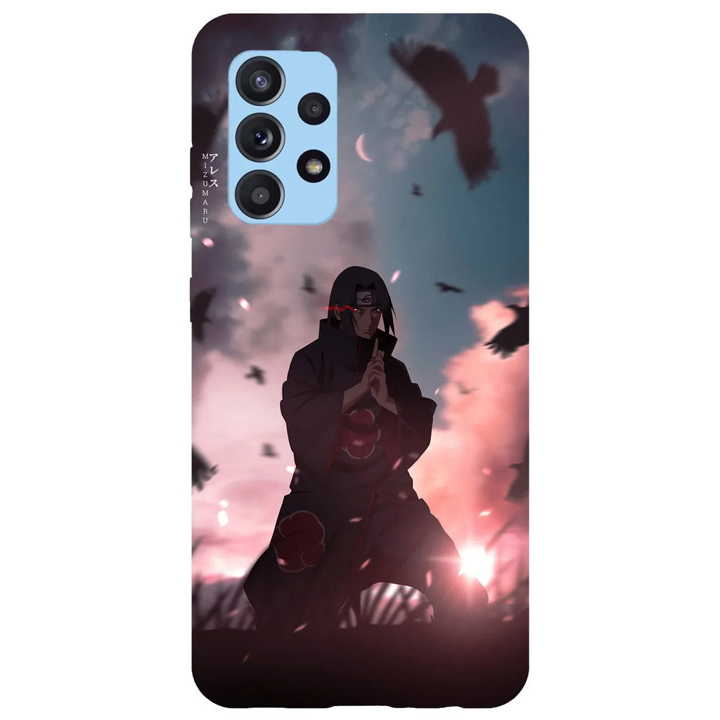Husa compatibila cu Samsung Galaxy A53 5G model Itachi Uchiha, Silicon, TPU, Viceversa - Viceversa