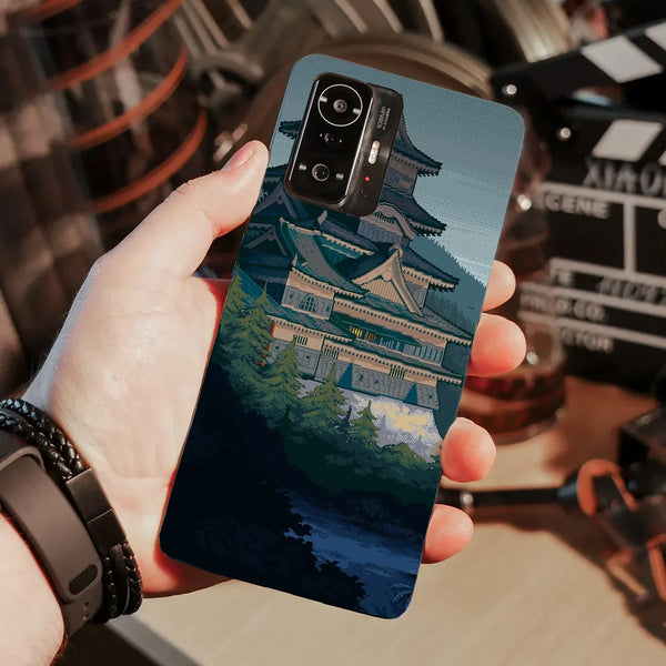 Husa compatibila cu Xiaomi Mi 11T Pro model Japan Castle, Silicon, TPU, Viceversa - Viceversa