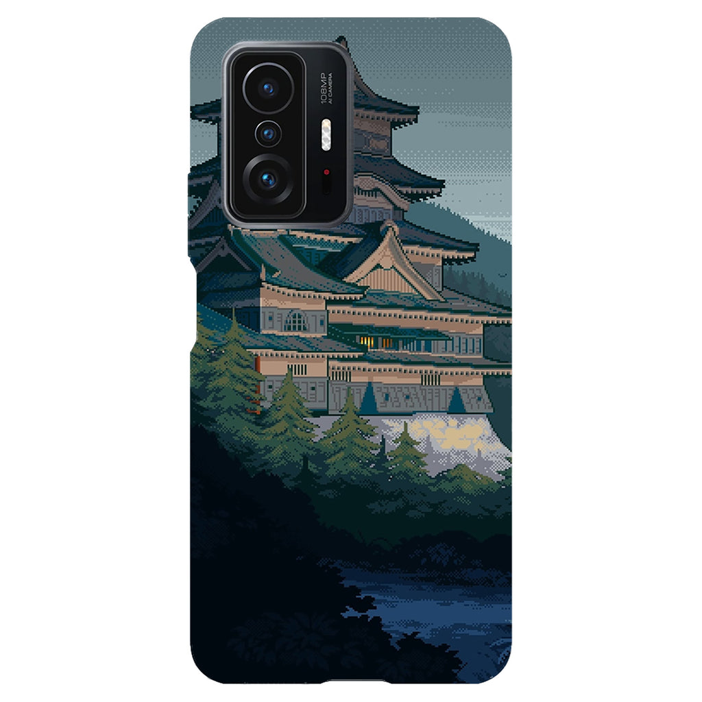Husa compatibila cu Xiaomi Mi 11T Pro model Japan Castle, Silicon, TPU, Viceversa