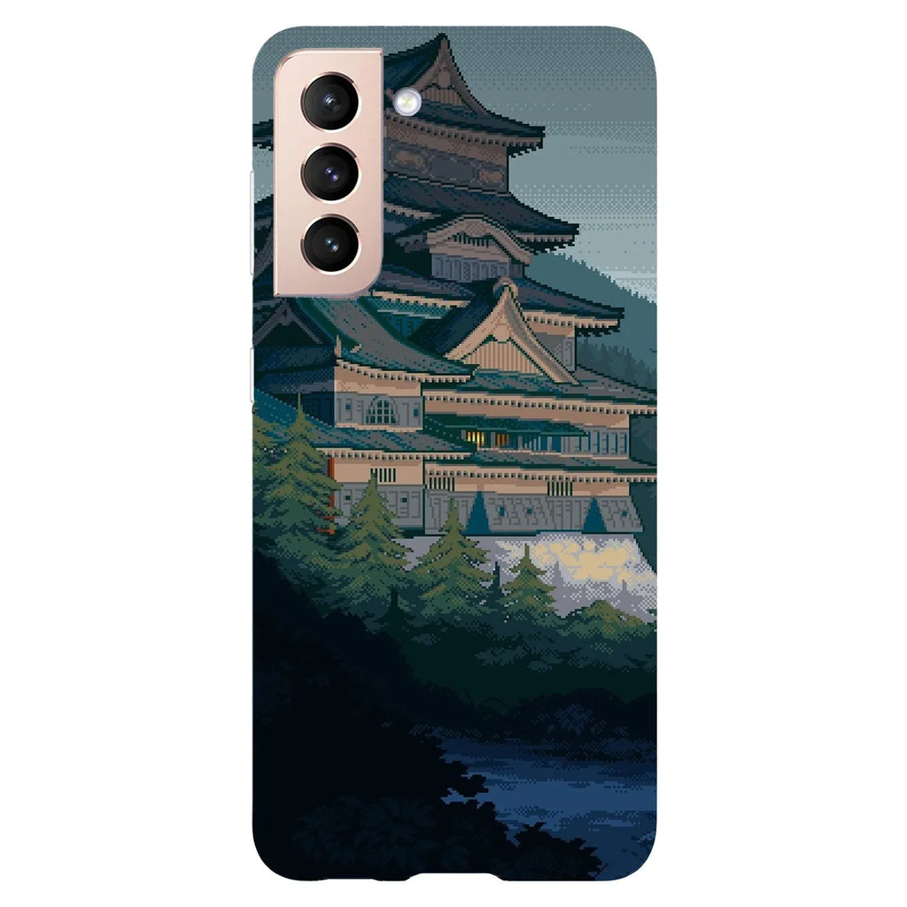 Husa Samsung Galaxy S21 Plus model Japan Castle, Silicon, TPU, Viceversa - Viceversa