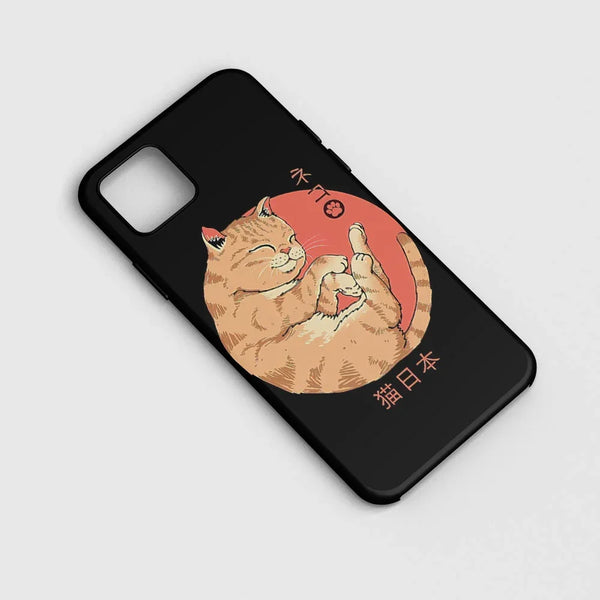 Husa Apple iPhone 12 / iPhone 12 Pro model Japan Cat, Silicon, TPU, Viceversa - Viceversa