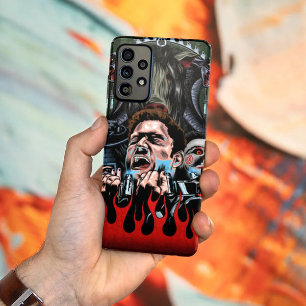 Husa compatibila cu Samsung Galaxy A53 5G model Jigsaw, Silicon, TPU, Viceversa - Viceversa