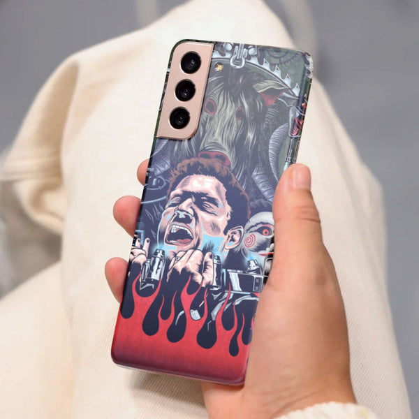 Husa compatibila cu Samsung Galaxy S21 FE model Jigsaw, Silicon, TPU, Viceversa