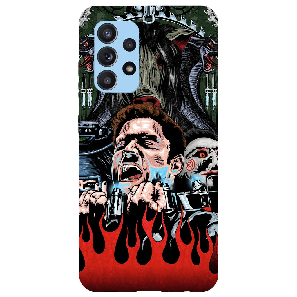 Husa compatibila cu Samsung Galaxy A53 5G model Jigsaw, Silicon, TPU, Viceversa - Viceversa