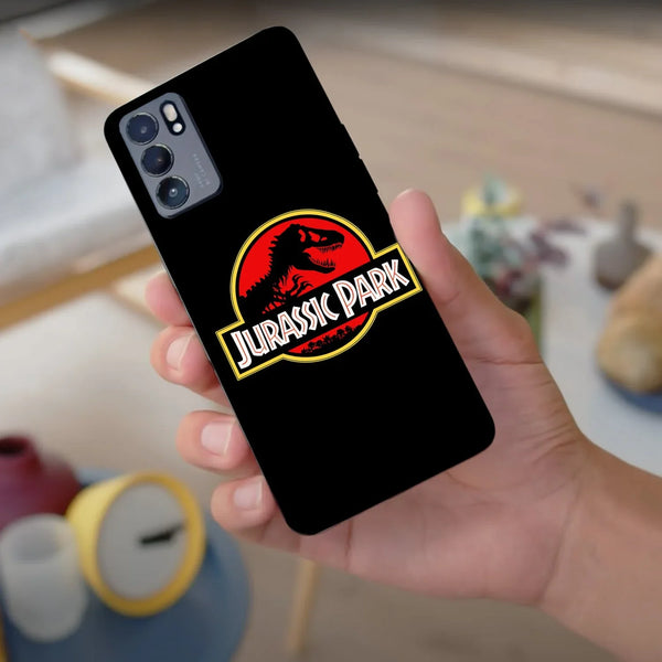 Husa compatibila cu Oppo Find X3 model Jurassic Park, Silicon, TPU, Viceversa - Viceversa