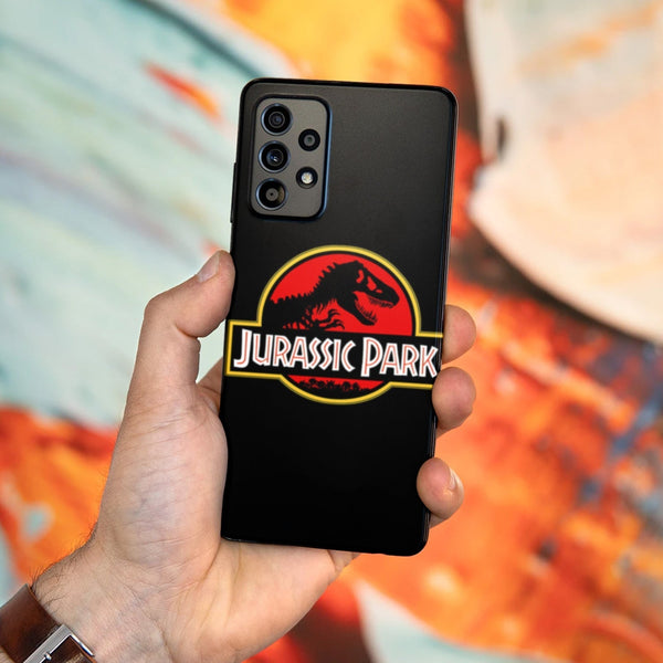 Husa compatibila cu Samsung Galaxy A73 5G model Jurassic Park, Silicon, TPU, Viceversa