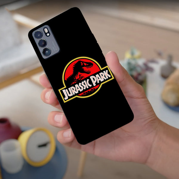 Husa compatibila cu Oppo Reno 5 4G model Jurassic Park, Silicon, TPU, Viceversa