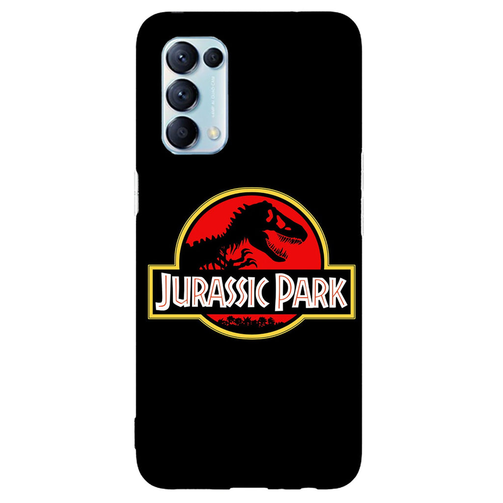 Husa compatibila cu Oppo Reno 5 4G model Jurassic Park, Silicon, TPU, Viceversa