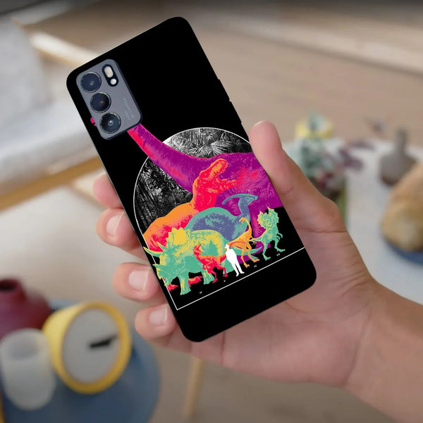 Husa compatibila cu Oppo Find X3 model Jurassic World, Silicon, TPU, Viceversa - Viceversa