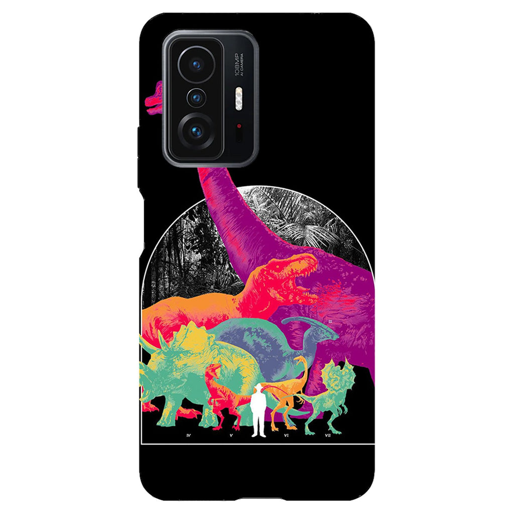 Husa compatibila cu Xiaomi Mi 11 Lite model Jurassic World, Silicon, TPU, Viceversa