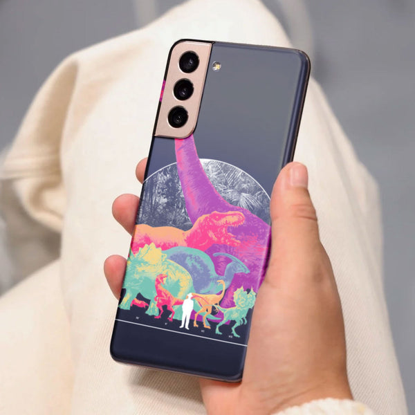 Husa Samsung Galaxy S21 FE model Jurassic World, Silicon, TPU, Viceversa