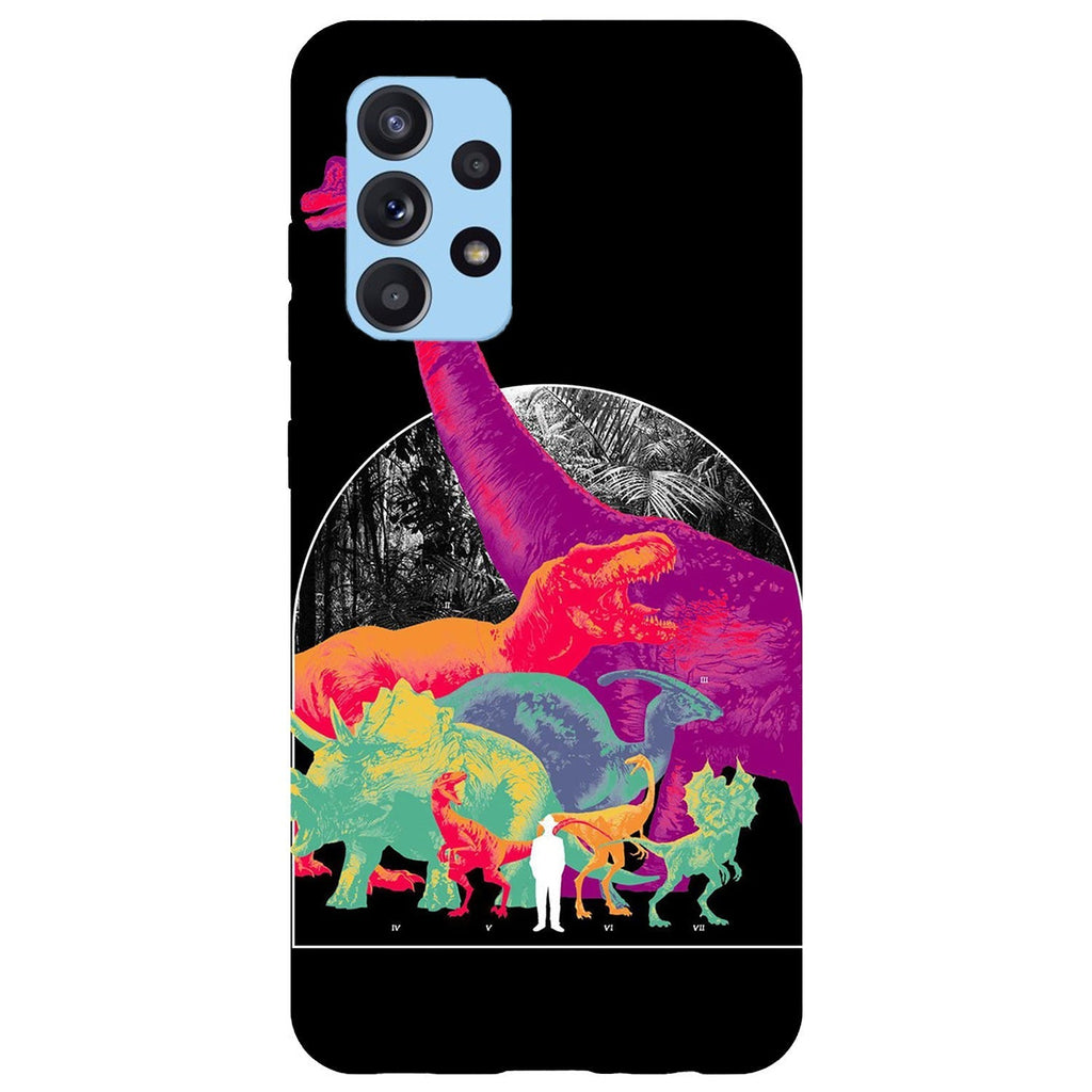 Husa compatibila cu Samsung Galaxy A73 5G model Jurassic World, Silicon, TPU, Viceversa