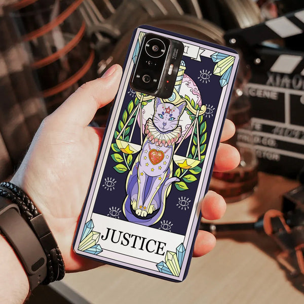 Husa compatibila cu Xiaomi Mi 11 Lite model Justice cat, Silicon, TPU, Viceversa