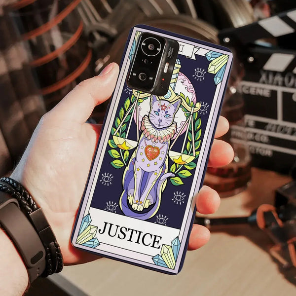 Husa compatibila cu Xiaomi Mi 11i model Justice cat, Silicon, TPU, Viceversa - Viceversa