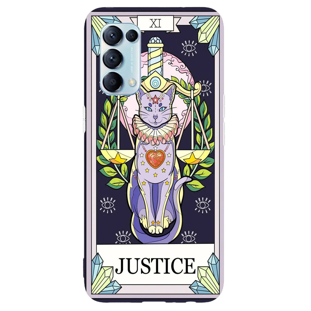Husa compatibila cu Oppo Reno 4Z model Justice cat, Silicon, TPU, Viceversa - Viceversa