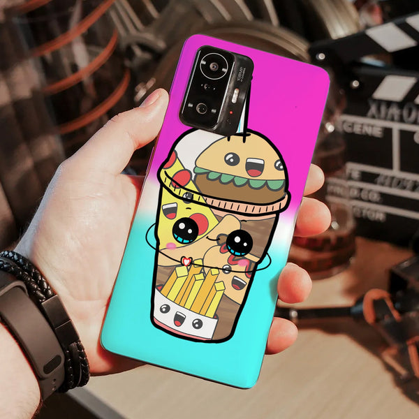 Husa compatibila cu Xiaomi Mi 11 Lite model Kawaii Cup, Silicon, TPU, Viceversa