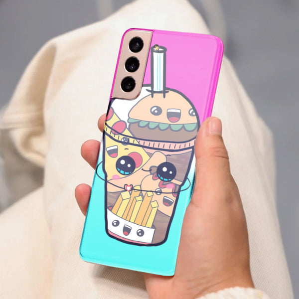 Husa Samsung Galaxy S21 FE model Kawaii Cup, Silicon, TPU, Viceversa