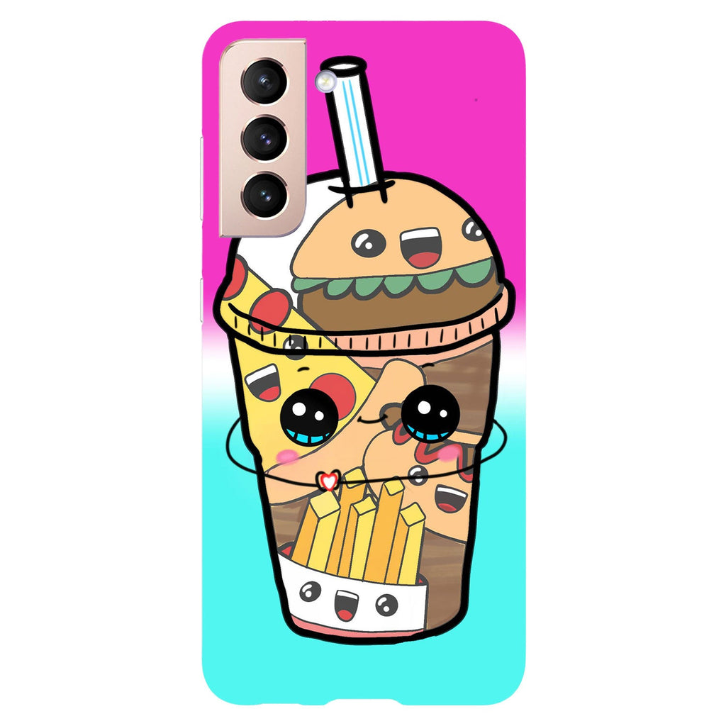 Husa Samsung Galaxy S21 FE model Kawaii Cup, Silicon, TPU, Viceversa