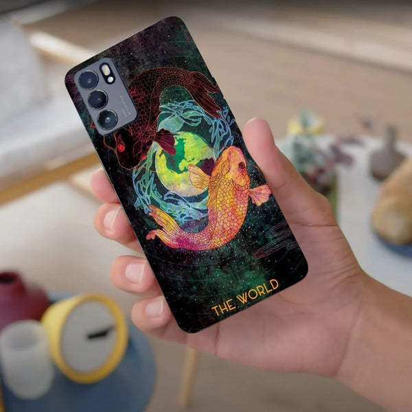 Husa compatibila cu Oppo Find X3 model Koi Fish Yin Yang, Silicon, TPU, Viceversa - Viceversa