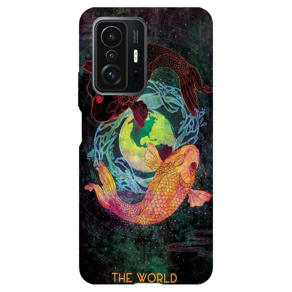 Husa compatibila cu Poco F3 model Koi Fish Yin Yang, Silicon, TPU, Viceversa - Viceversa