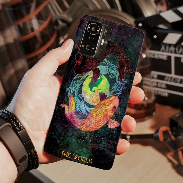 Husa compatibila cu Xiaomi Mi 11 Lite model Koi Fish Yin Yang, Silicon, TPU, Viceversa