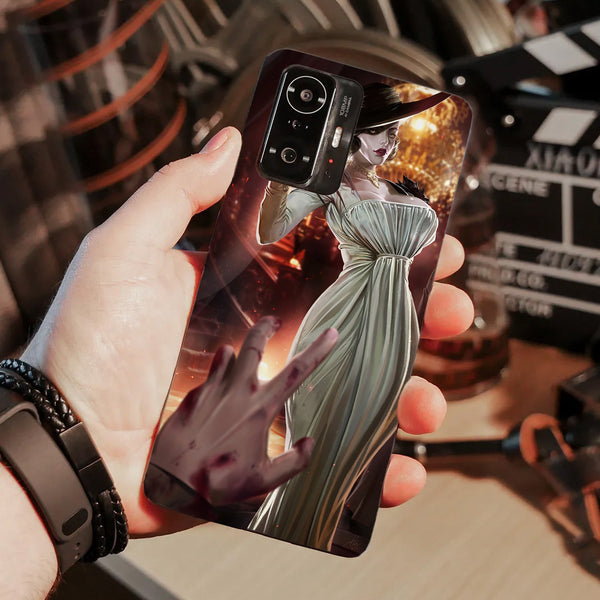 Husa compatibila cu Xiaomi Mi 11 Lite model Lady Dimitrescu Resident Evil, Silicon, TPU, Viceversa