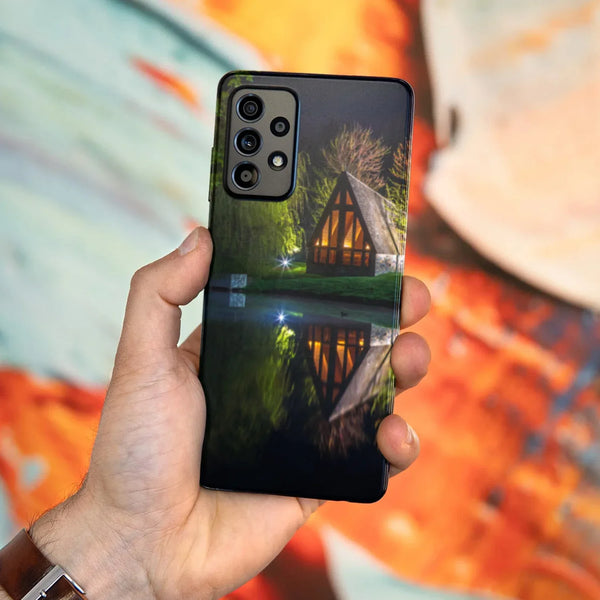 Husa compatibila cu Samsung Galaxy A53 5G model Lake cottage, Silicon, TPU, Viceversa - Viceversa