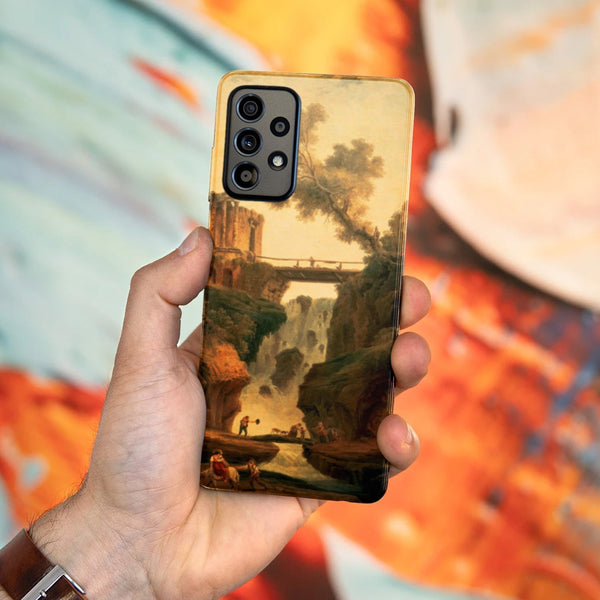 Husa compatibila cu Samsung Galaxy A73 5G model Landscape, Silicon, TPU, Viceversa