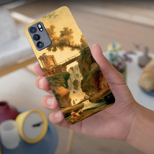 Husa compatibila cu Oppo Reno 5 4G model Landscape, Silicon, TPU, Viceversa
