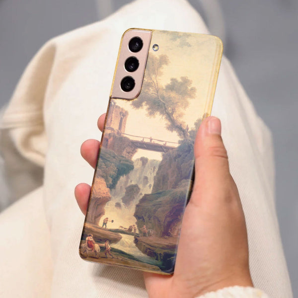 Husa Samsung Galaxy S21 FE model Landscape, Silicon, TPU, Viceversa