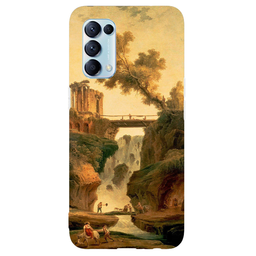 Husa compatibila cu Oppo Reno 5 4G model Landscape, Silicon, TPU, Viceversa