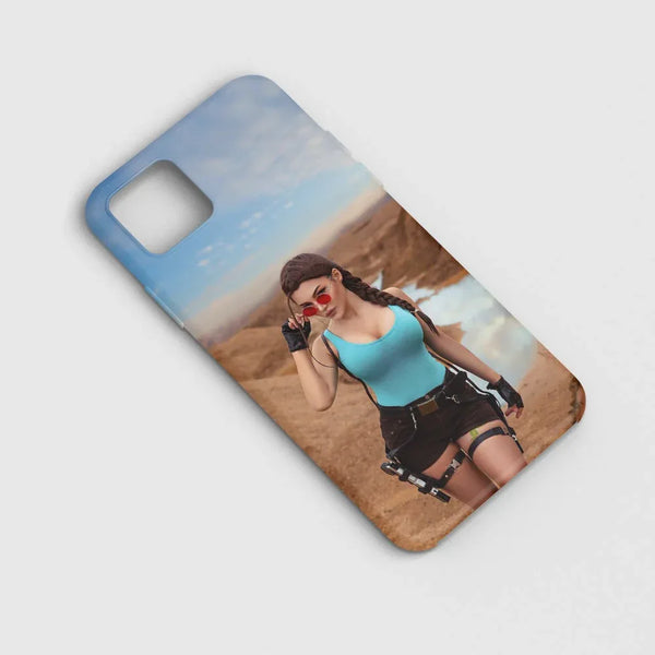 Husa Apple iPhone 12 / iPhone 12 Pro model Lara Croft, Silicon, TPU, Viceversa - Viceversa