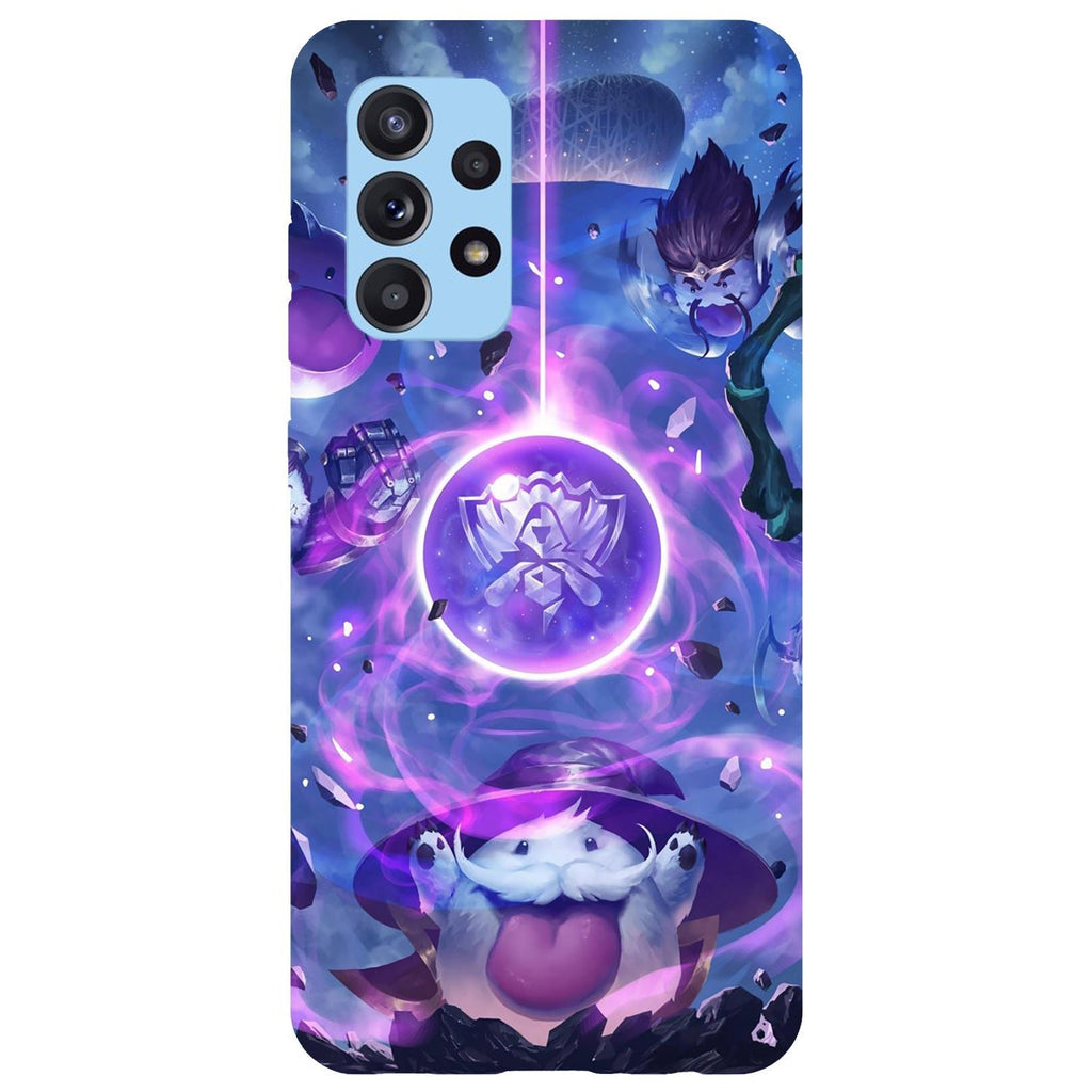 Husa compatibila cu Samsung Galaxy A73 5G model League of Poro, Silicon, TPU, Viceversa