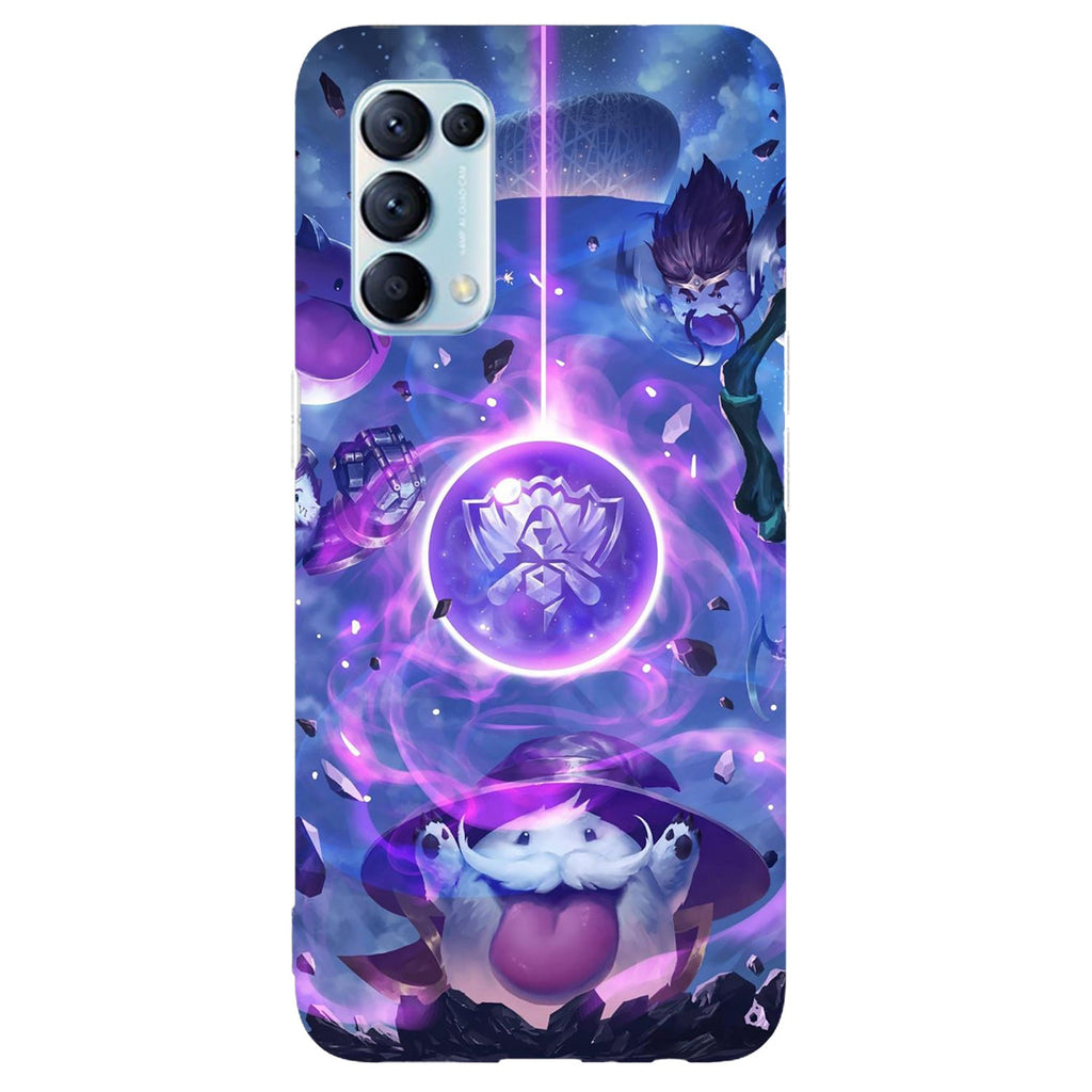 Husa compatibila cu Oppo Reno 5 4G model League of Poro, Silicon, TPU, Viceversa