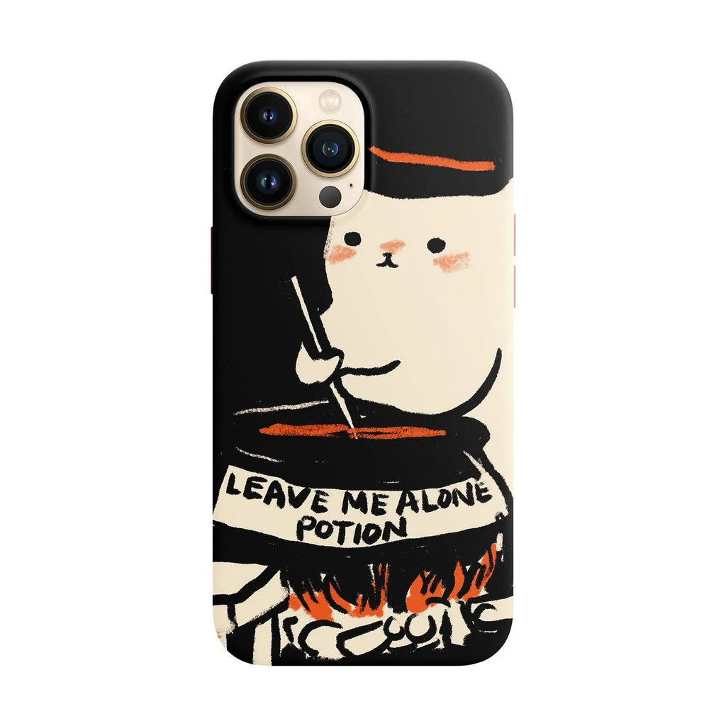 Husa compatibila cu Apple iPhone 11 model Leave me alone potion, Silicon, TPU, Viceversa - Viceversa