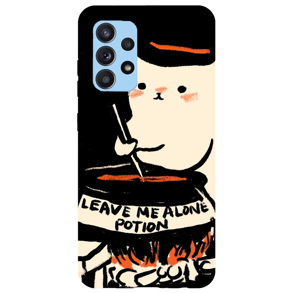 Husa compatibila cu Samsung Galaxy A53 5G model Leave me alone potion, Silicon, TPU, Viceversa - Viceversa