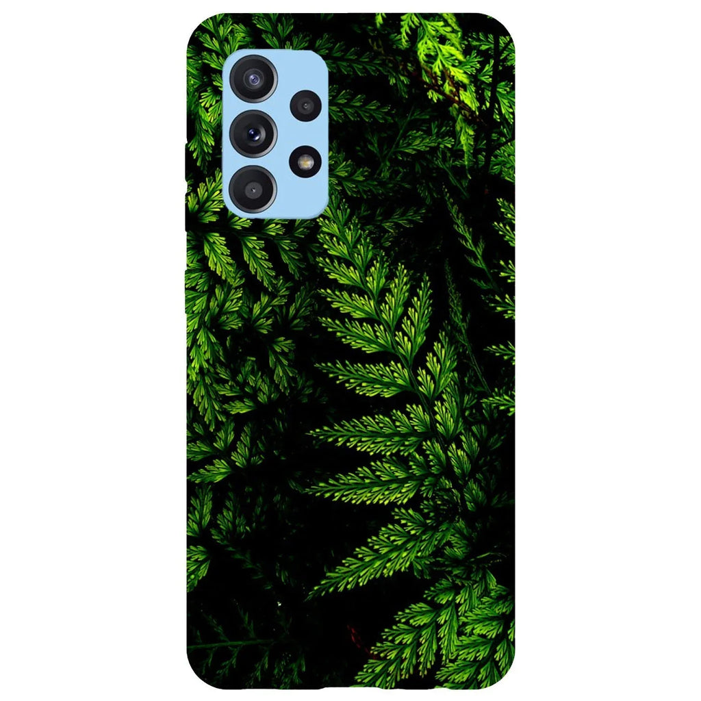 Husa compatibila cu Samsung Galaxy A52 5G model Leaves, Silicon, TPU, Viceversa - Viceversa