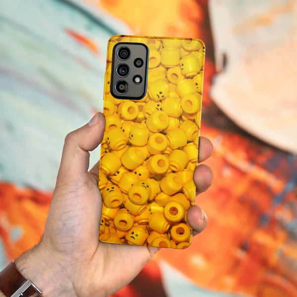 Husa compatibila cu Samsung Galaxy A53 5G model Lego heads, Silicon, TPU, Viceversa - Viceversa