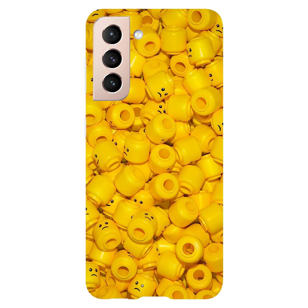 Husa compatibila cu Samsung Galaxy S22 Plus model Lego heads, Silicon, TPU, Viceversa - Viceversa
