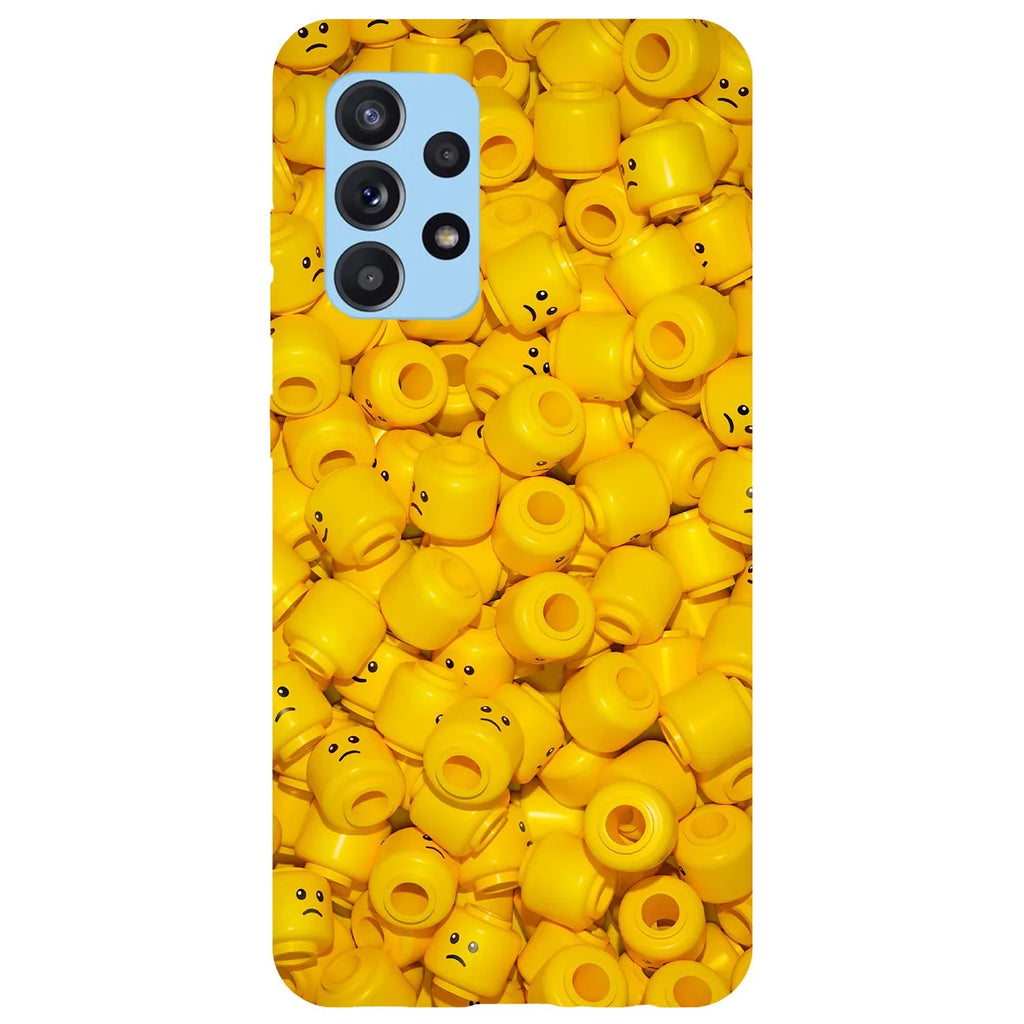 Husa compatibila cu Samsung Galaxy A53 5G model Lego heads, Silicon, TPU, Viceversa - Viceversa