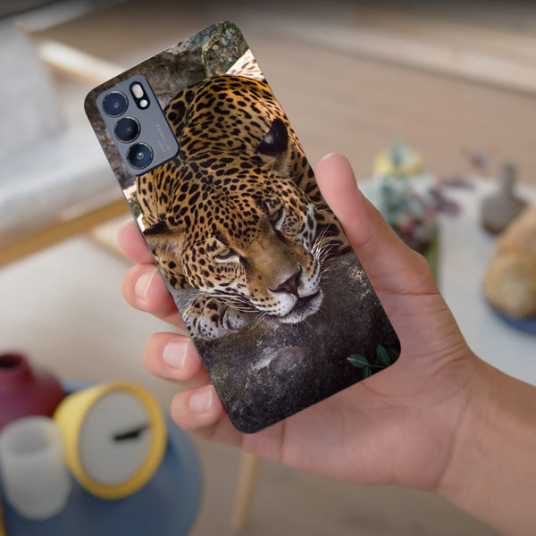 Husa compatibila cu Oppo Reno 5 4G model Leopard, Silicon, TPU, Viceversa