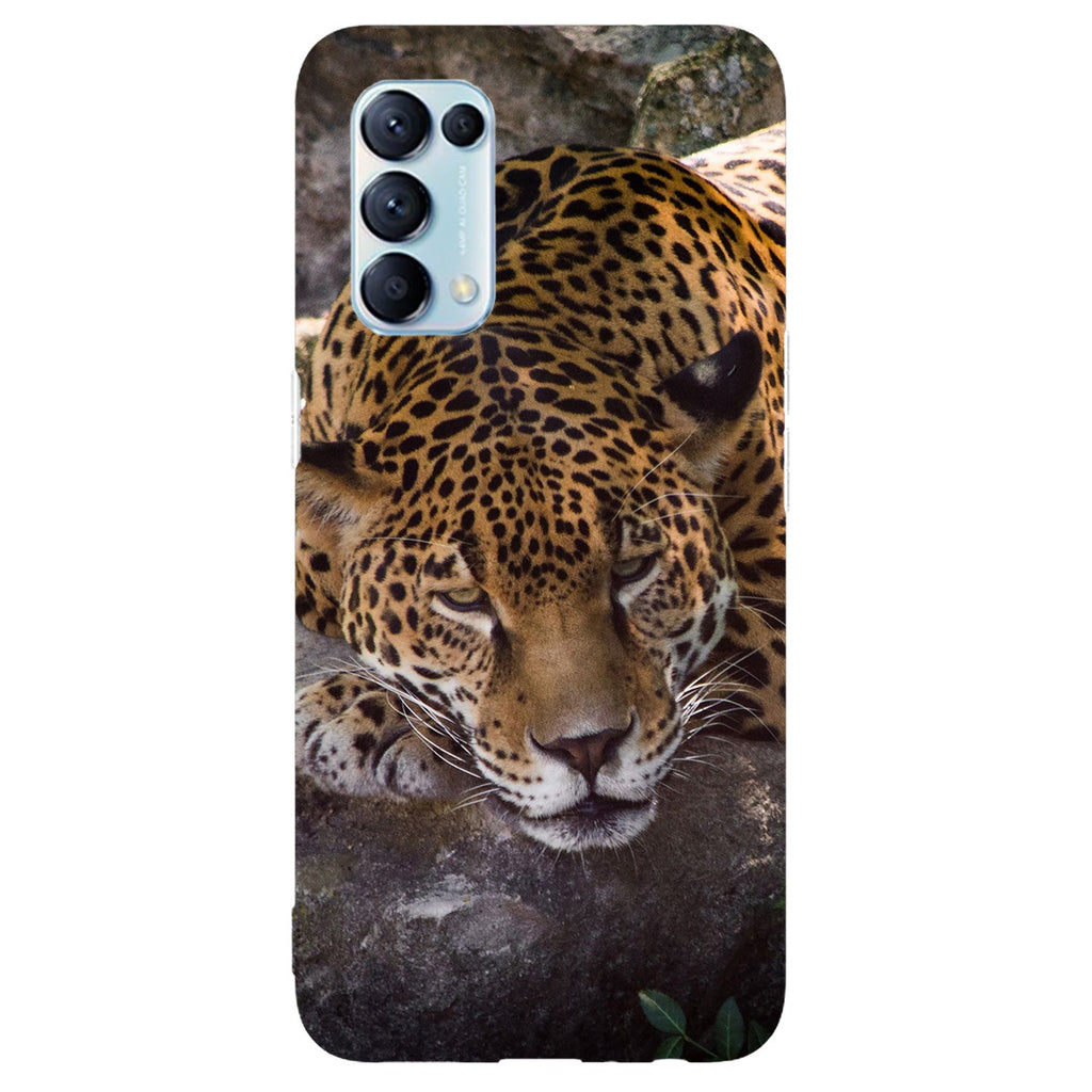 Husa compatibila cu Oppo Reno 5 4G model Leopard, Silicon, TPU, Viceversa